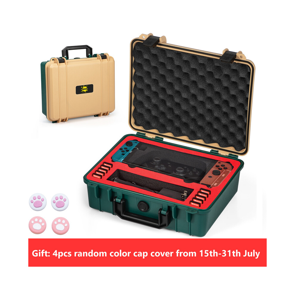 (Color 1) Ns Portable Travel Waterproof Carrying Case For Nintendo Switch/Oled/Lite 9369862641662