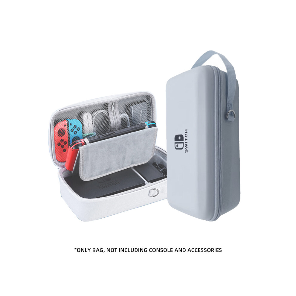 (White) Data Frog Switch Oled/Lite Handheld Storage Bag Ns Nintendo Switch Portable White 9369862647640
