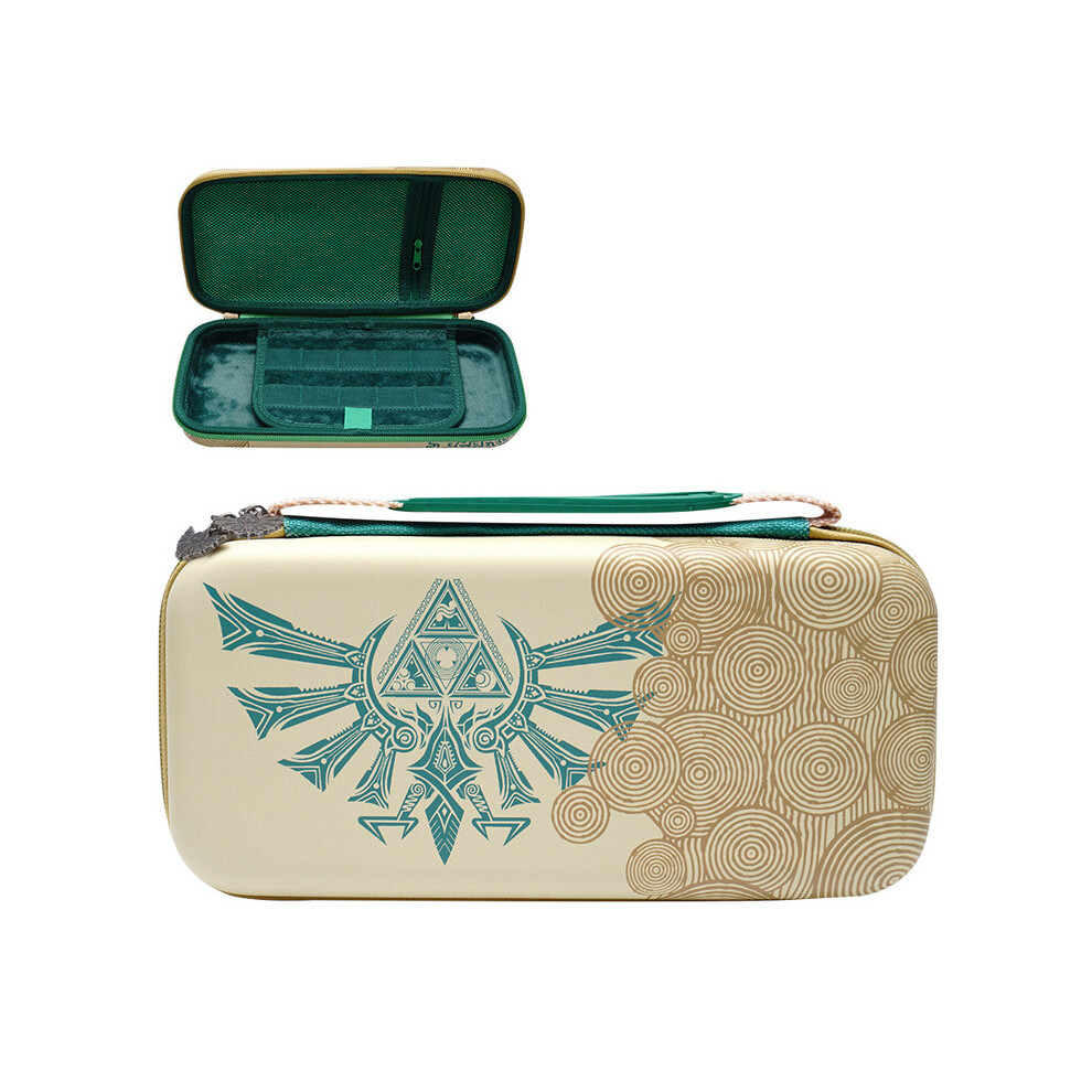 ( Hosting Bag) Portable Storage Bag Carrying Case For Nintendo Switch Oled Hard Shell Green 9369862649460