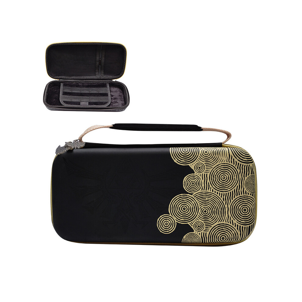 ( Hosting Bag) Portable Storage Bag Carrying Case For Nintendo Switch Oled Hard Shell Black 9369862649439