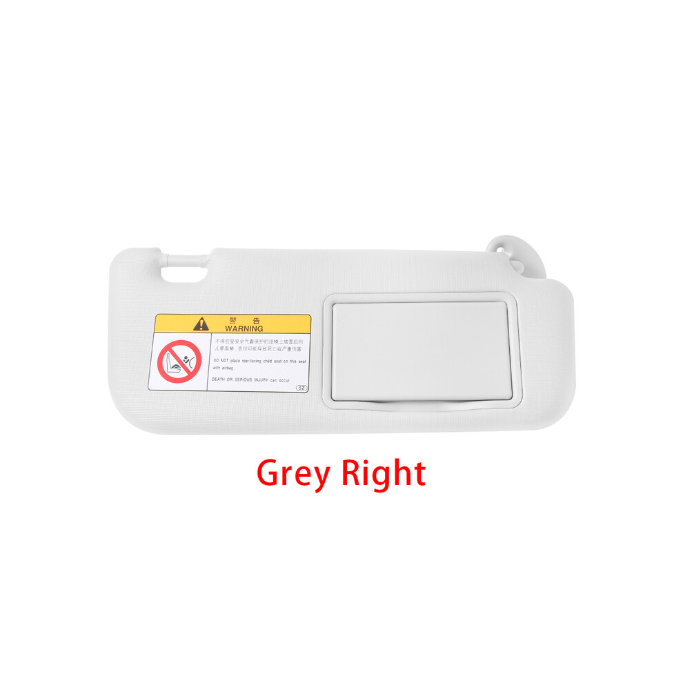 (-Right) Car Sun Visor For Toyota Corolla/Corolla Hybrid Driving Position Cover With Mirror Windshield Grey/Beige 9008532239227