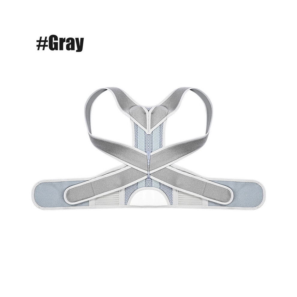 Maxpower Gray (S, Style A - ) Posture Corrector For Men&Women, Back Brace For Lumbar Support And Upright