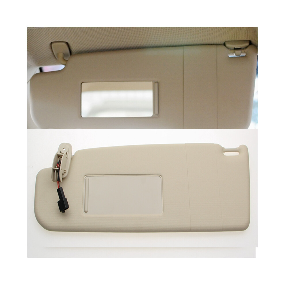 ( Left) Sun Visor With A Makeup Mirror Sun Visor For For Vw Beetle Golf Jetta Mk4 Passat B5 Skoda 1998-2013 Beige 9008532255746