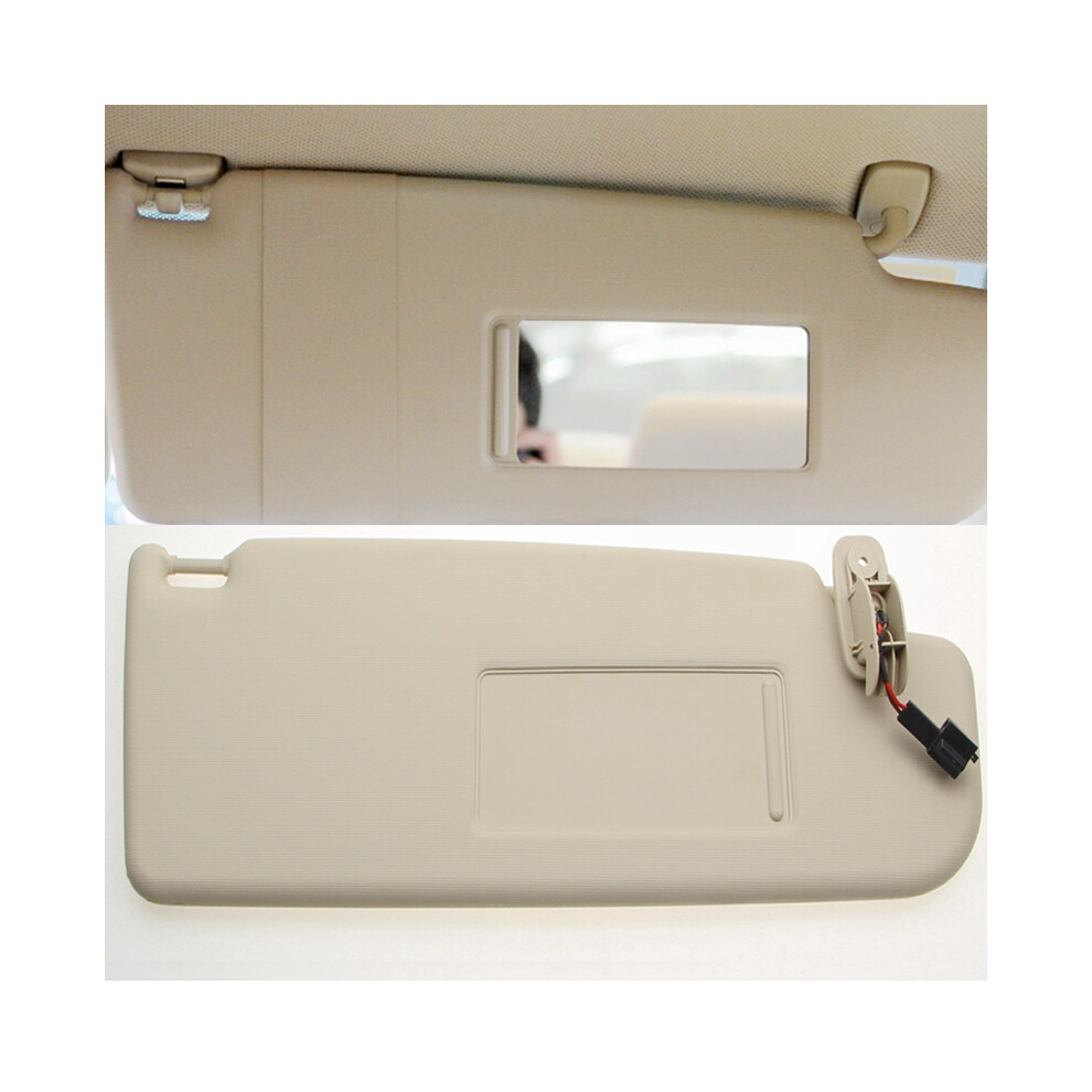 ( Right) Sun Visor With A Makeup Mirror Sun Visor For For Vw Beetle Golf Jetta Mk4 Passat B5 Skoda 1998-2013 Beige 9008532250918