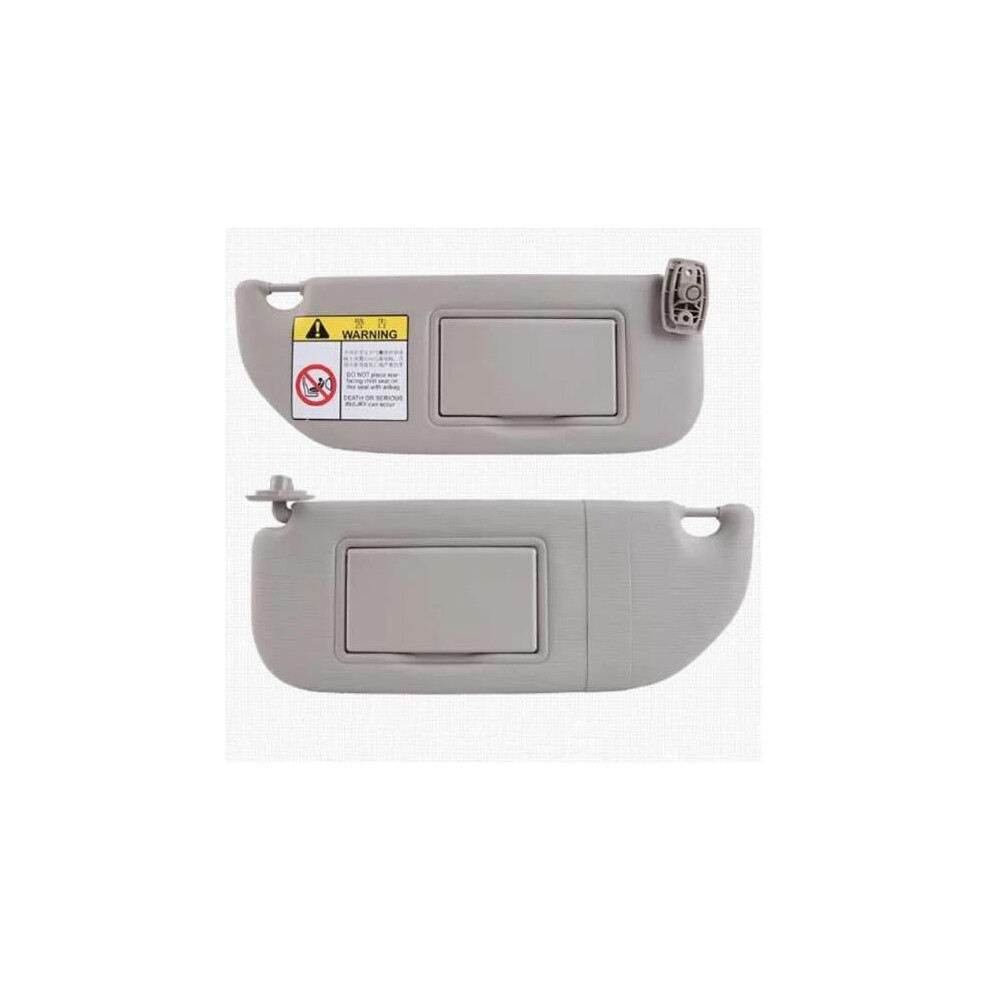 (Left And Right) Overhead Console Interior Sunvisor With Mirror Front Visor Assembly For Peugeot 301 Citroen C2 C3 Citroen 9008532250567