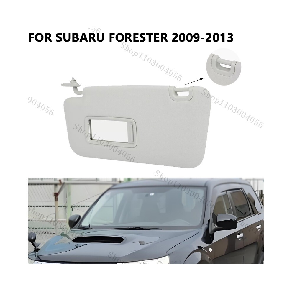 ( Left) Front Sun Visor For Subaru Forester 2009 2010 2011 2012 2013 Left Sun Shield With Mirror Sunvisor Car Grey 9008532251809
