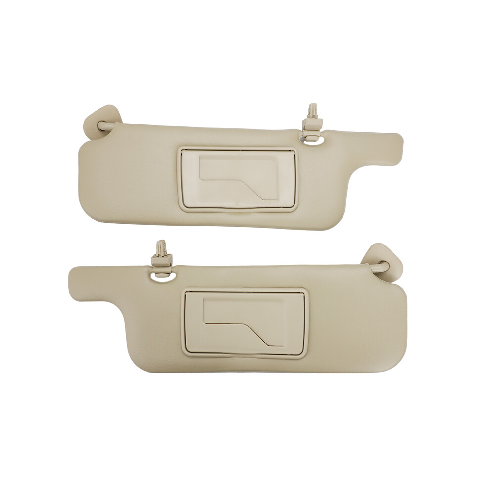 (1 Set) For Toyota Corolla 2001-2004 2005 2006 2007 Car Inner Left Right Sun Visor Panel Sunvisor With Makeup 9008532252219