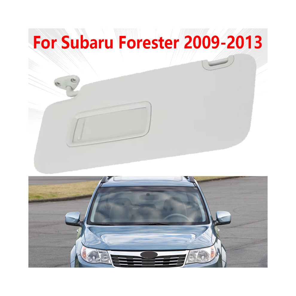 ( Left) Car Sun Visorfor Subaru Forester 2009-2012 2013 Makeup Mirror Sun Shielding Board Inner Front Windscreen Grey 9008532252868