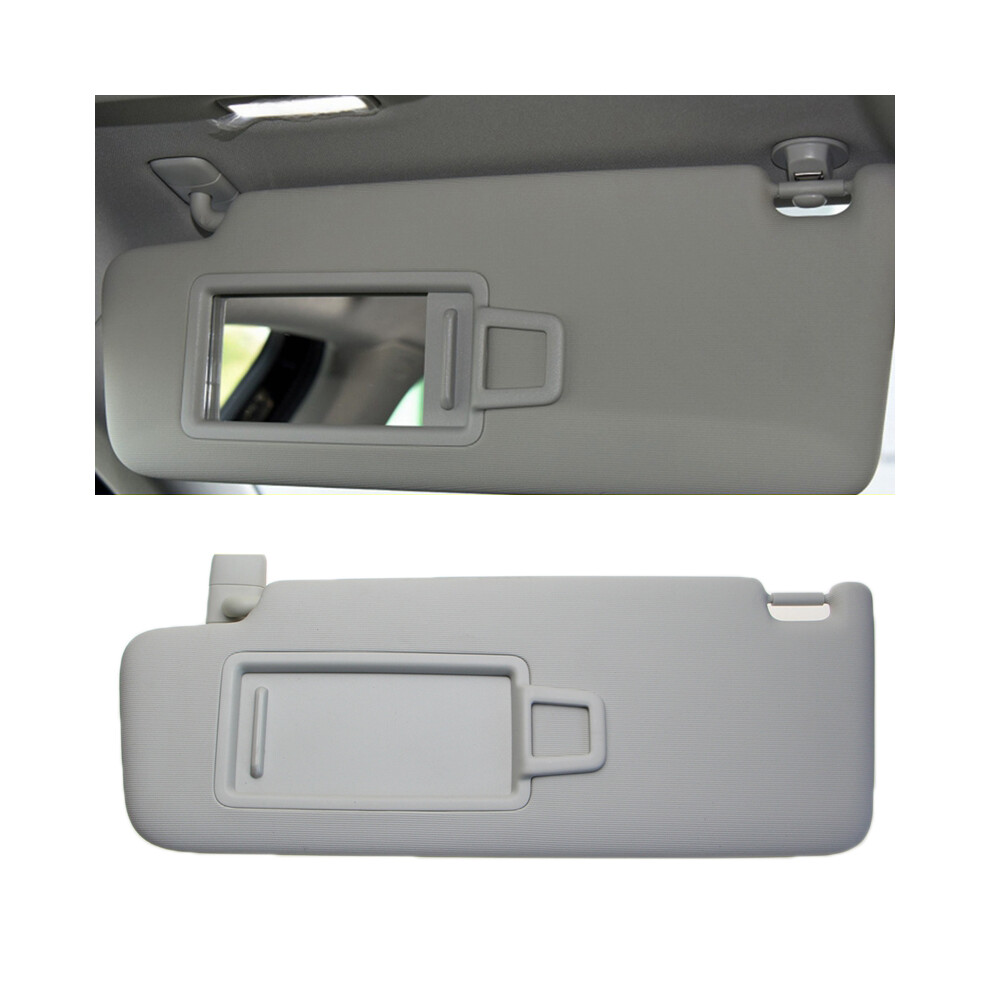 ( Driver) K-Car Front Sun Visor Panel With Makeup Mirror Sun Shade For Skoda Superb 2016-2019 Grey 9008532248410