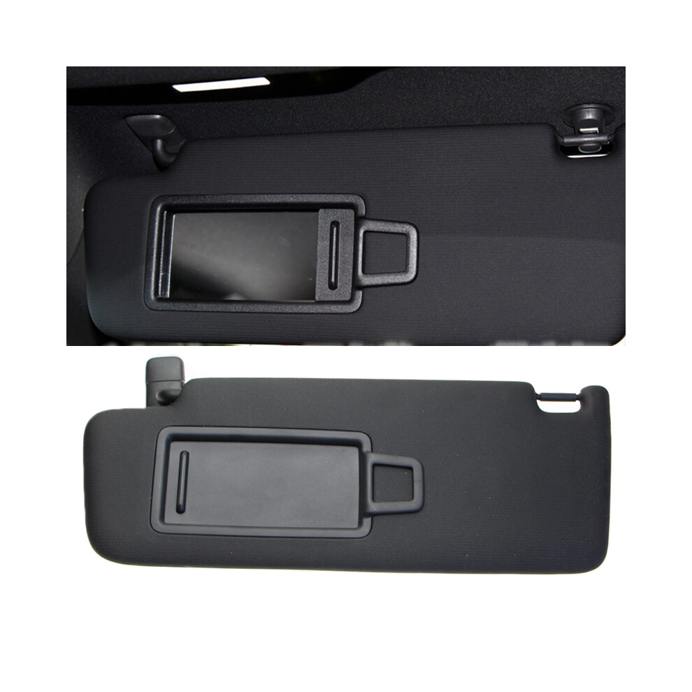 ( Driver) K-Car Front Sun Visor Panel With Makeup Mirror Sun Shade For Skoda Superb 2016-2019 Black 9008532248403