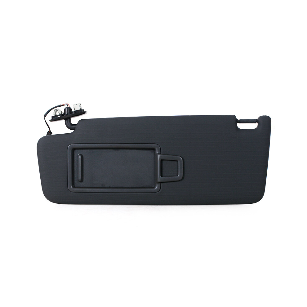 (1Pc Left) Car Sun Visor With Makeup Mirror For Volkswagen Vw Golf 7 Mk7 Gti Superb3 Front Sunscreen Sunvisor Black 9008532248182