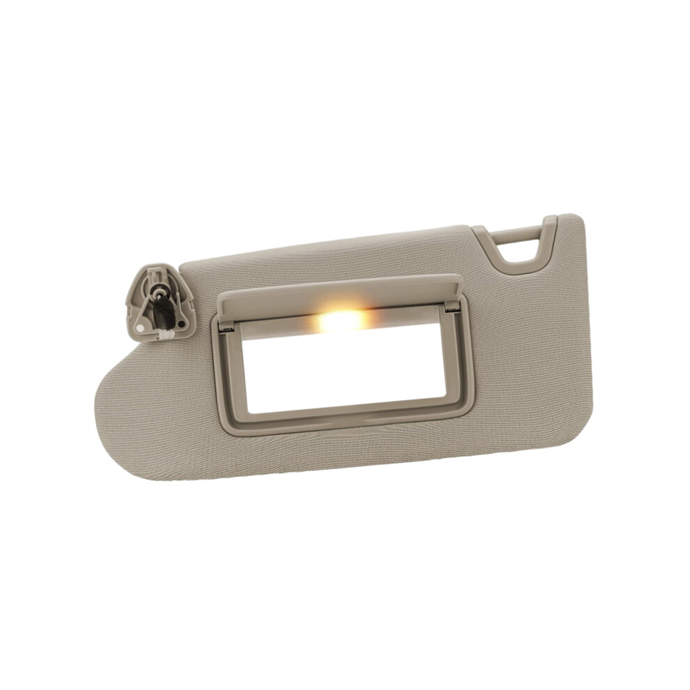 ( Left) Car Interior Sun Visor Sun Visor With Makeup Mirror And Light For Nissan Altima 2013 2014 Beige/Gray 9008532253315