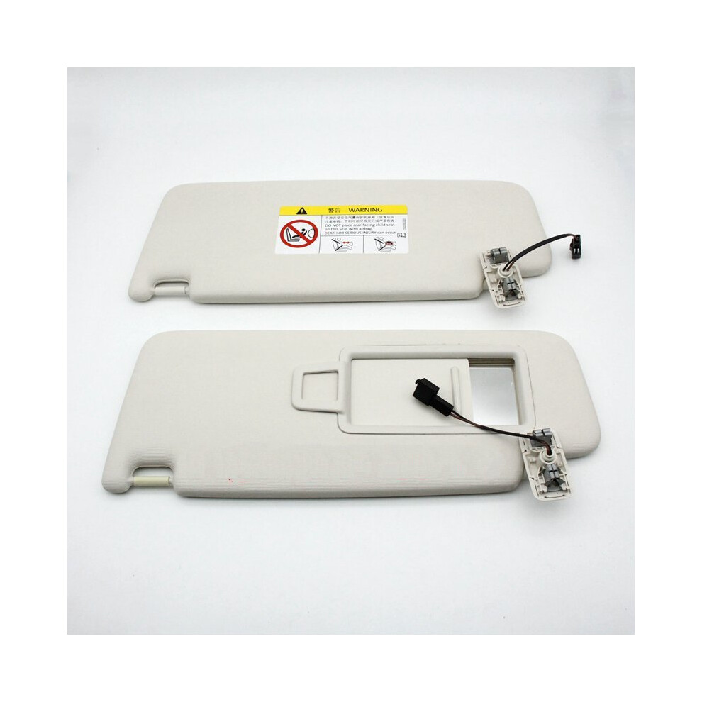 ( Left And Right) Apply To For Golf 7 Mk7 Cosmetic Mirror Sun Visor Shading Board 5Gg 857 551 5Gg 857 552 Gray 9008532239500