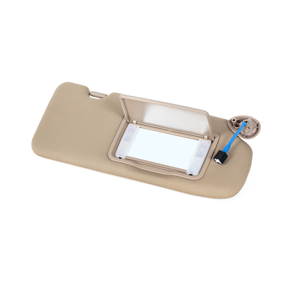 (Right) Inner Sun Visor For Honda Crv 2017 2018 20192020 2021 2022 Car Panel Sunvisor With Makeup Beige/Light 9008532261914