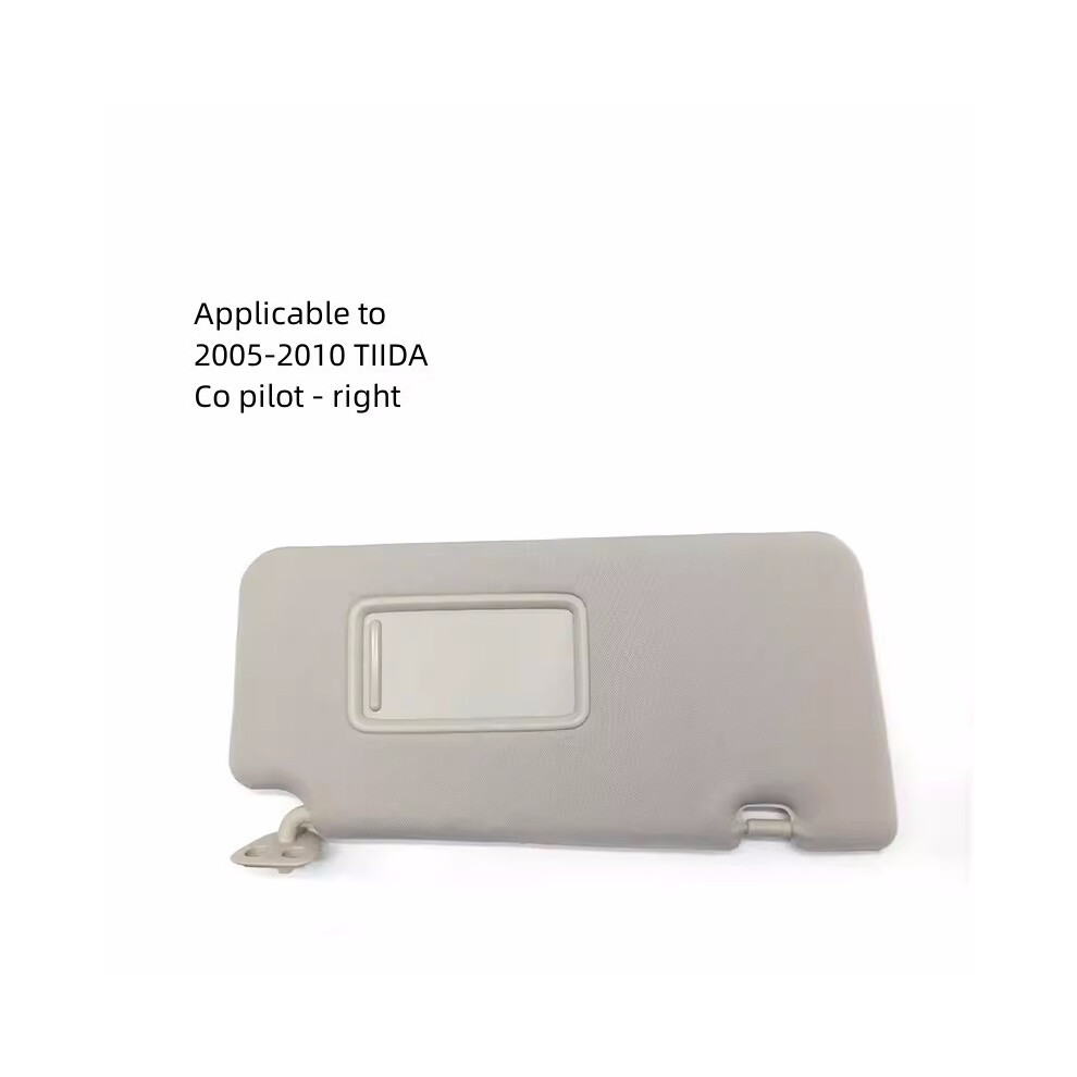 (2005-2010Tiida Right) For Nissan 2005-2010 Tiida Sunshade With Makeup Mirror Assembly Sun Visor Auto Parts 9008532249868