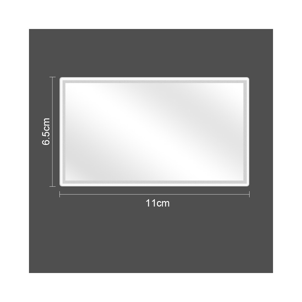 (11X 6.5Cm) For Smart Car Interior Mirror Portable Makeup Mirror Auto Sun-Shading Visor Hd Mirrors For Smart Fortwo 9008532263246