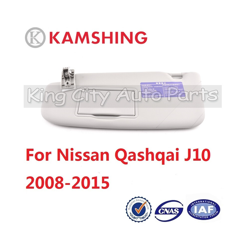 (Left (With )) For Nissan Qashqai J10 08-15 Car Inside Sun Visor Sunshade Front Visor Antidazzle Sun Shield Sunvisor Light 9008532254374