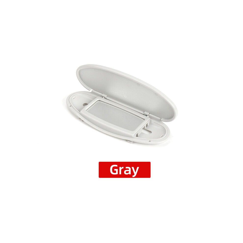 (Gray) For Mini Cooper New Car Sun Visor Mirror Cover Makeup Mirror Cover For Bmw Mini R55 R56 R60 51167316833 Gray 9008532259669