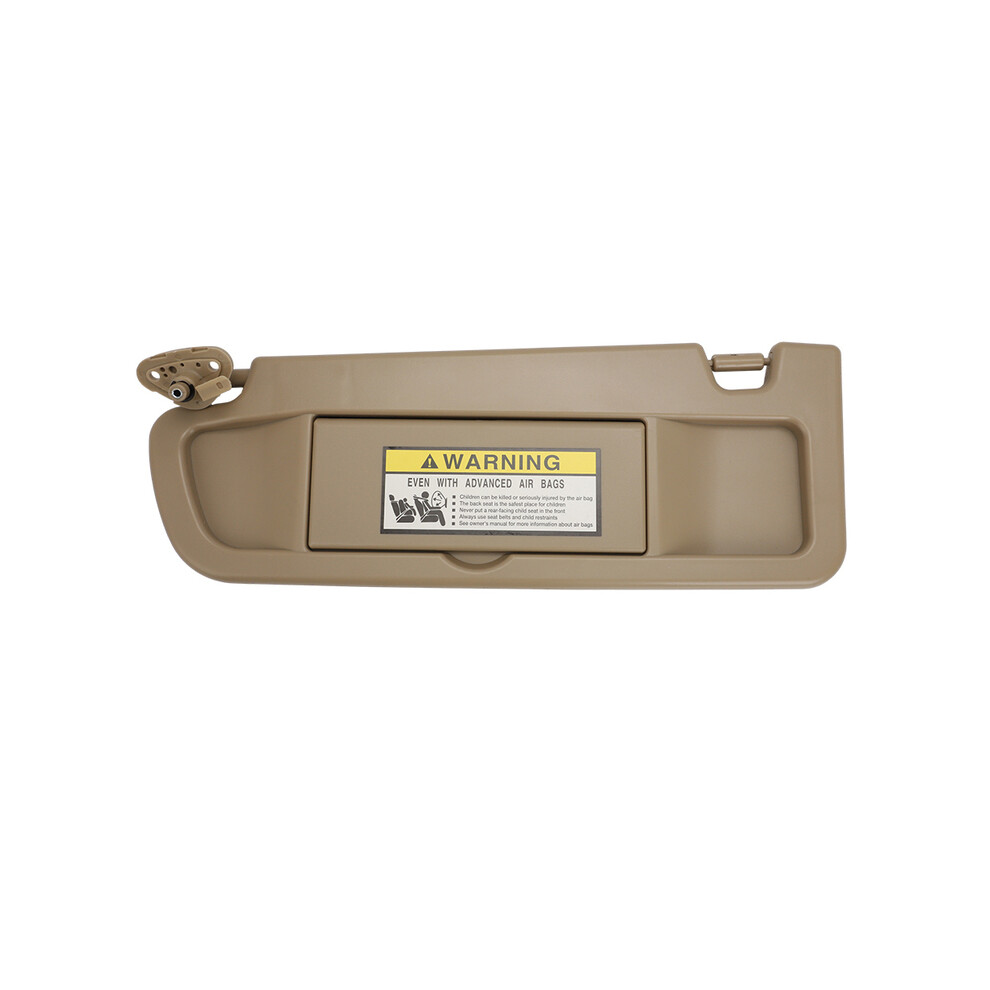 (Left ) New Car Sun Visor Driver Side Left Sun Protection Visor With Mirror For Honda Civic 2006 2007 2008 2009 Beige 9008532250468