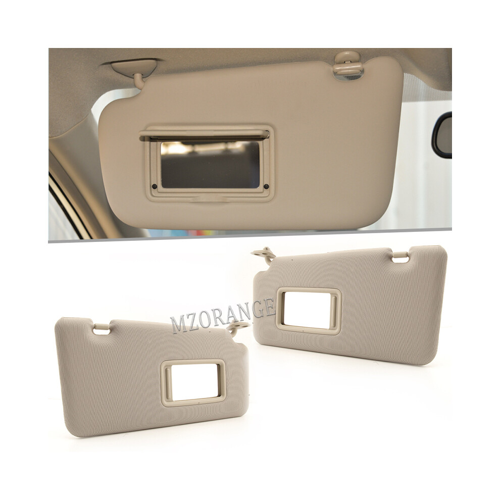 (1 Pair) Sun Visor For Nissan Tiida 2005 2006 2007 2008 2009 2010 Interior Front Windscreen Panel Sunvisor With 9008532262676