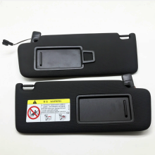 (Black Right) 5GG857551/552 Black Front Sun Visor Panel With Makeup Mirror For VW Golf 7 SportsVan Jetta MK7 T-Cross