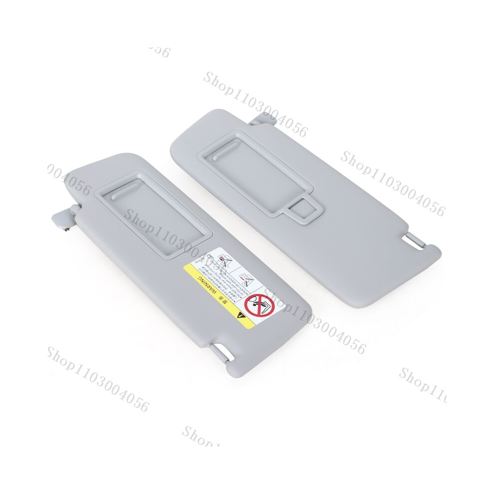 (1Pair ) Car Front Sun Visor With Makeup Mirror For Vw Golf 7 Mk7 Gti Superb3 2015-2019 Interior Roof Sunshield Gray 9008532239159