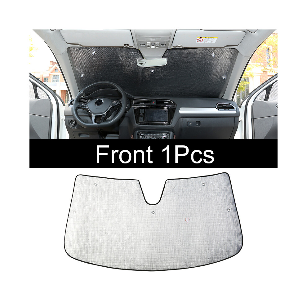 (Front 1Pcs) For Baic Bj40 Car Sunshade Uv Protection Curtain Sun Shade Visor Windshield Cover Protect Privacy Auto 9008532240117