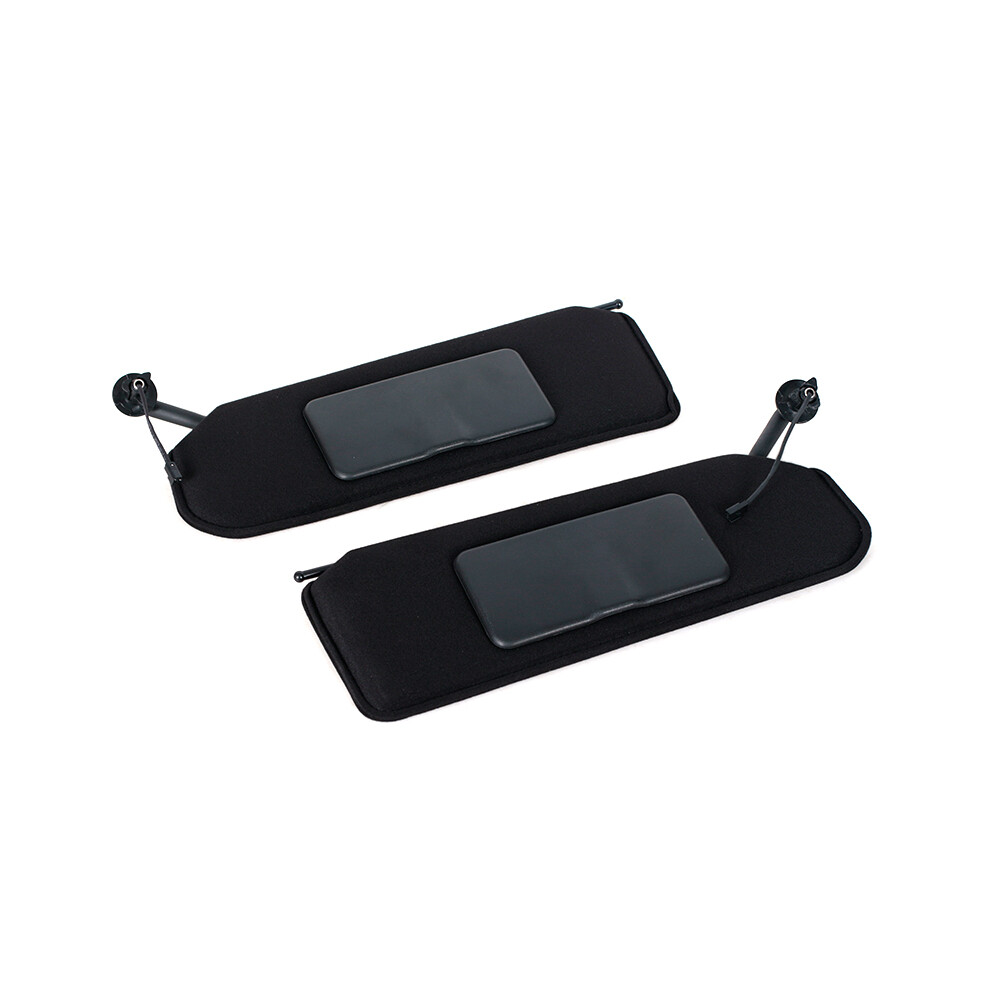(Left And Right) Car Sun Visor Accessories Sunvisor With Mirrors & Led Lights For Chevrolet Corvette C5 1997-2004 10442033 9008532240759