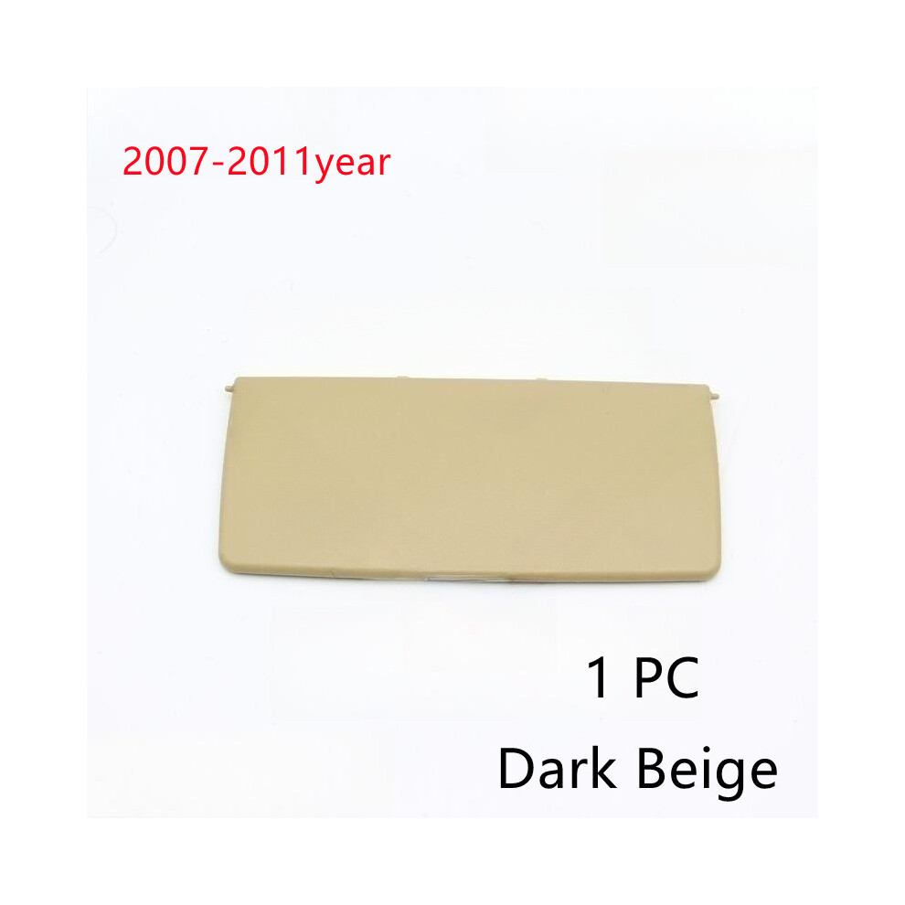 (1 Pc Beige) For Honda Crv Cr-V 2007-2017 Front Sun Visor Makeup Mirror Trim Cover Dark/Beige 9008532239623