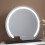 (40cm) Vanity Mirror with Lights, Light up Mirror with Smart Touch 3 Colors Dimmable, Tabletop Mirror, 360 3
