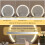(40cm) Vanity Mirror with Lights, Light up Mirror with Smart Touch 3 Colors Dimmable, Tabletop Mirror, 360 5