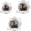(40cm) Vanity Mirror with Lights, Light up Mirror with Smart Touch 3 Colors Dimmable, Tabletop Mirror, 360 8