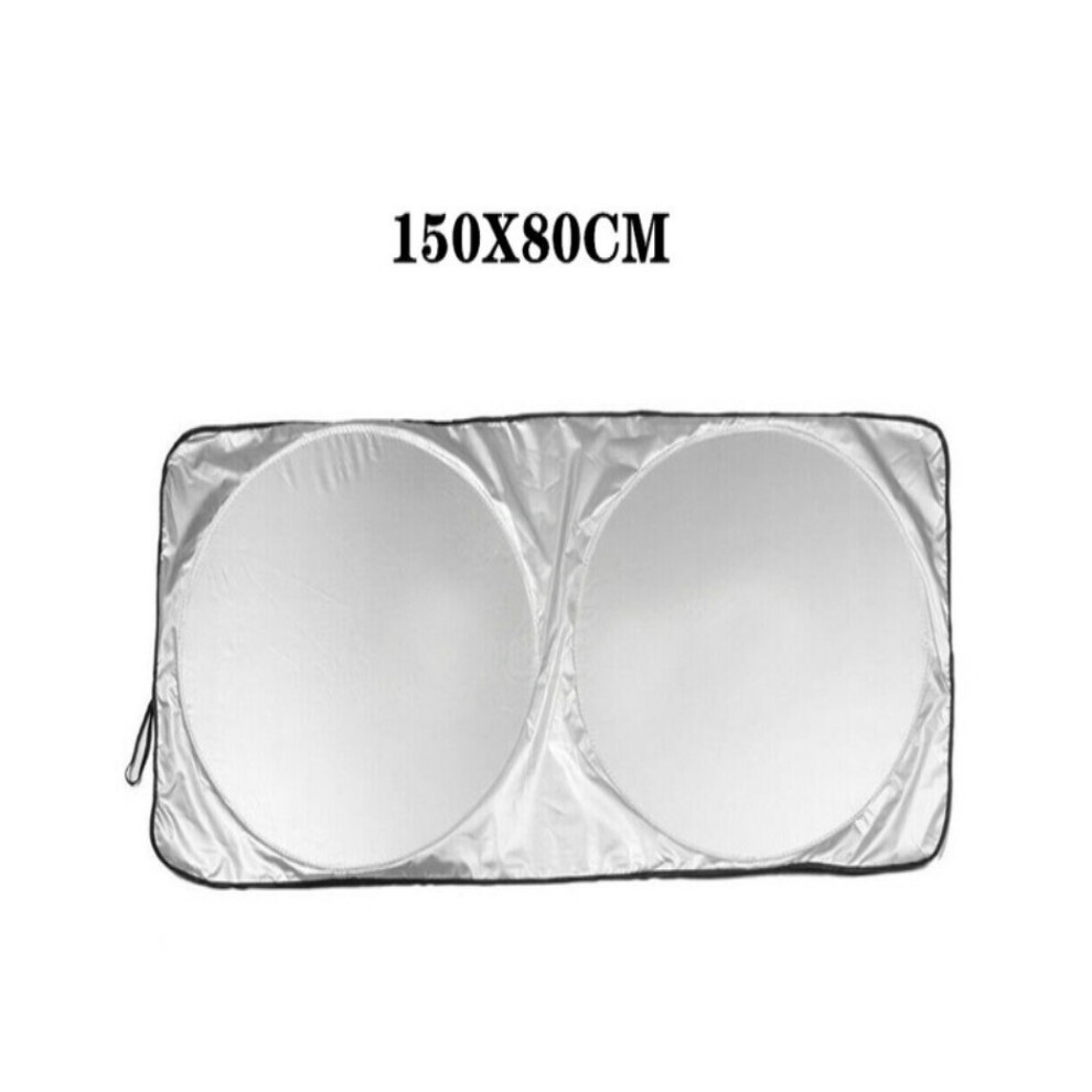 (Small) 2023 Windshield Sunshades Foldable Car Front Window Sunshade For Most Car Suv Truck Vans Visor Blocks 9008532259409