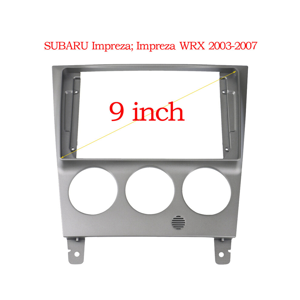 (Frame) 2Din Car Radio Fascia For Subaru Impreza 2003-2006(9Inch) Android Mp5 Stereo Frame Plate Adapter Mounting 9008532295001
