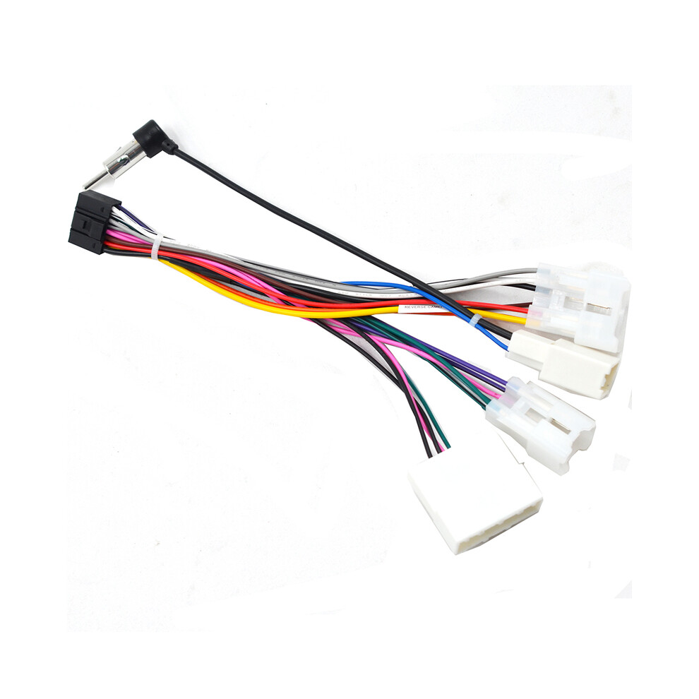 (2014-Power Cord) For Toyota Fortuner Hilux 2005-2014 Car Radio Fascias Android Gps Mp5 Stereo Player 2Din Head Unit Panel 9008532302945