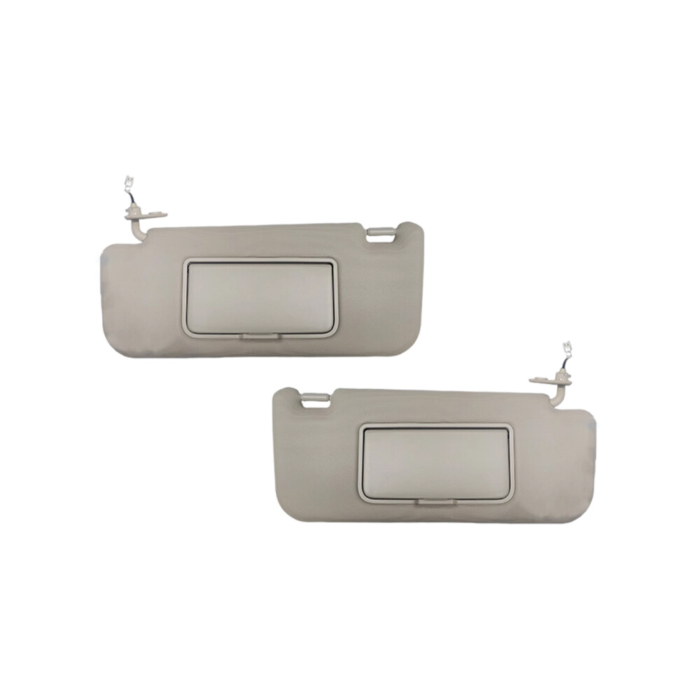 (1 Pair) For Jac Heyue J4 J5 J6 Front Car Sun Visor Sunvisor With Makeup Mirror Sun Shield Overhead Console Light 9008532241855