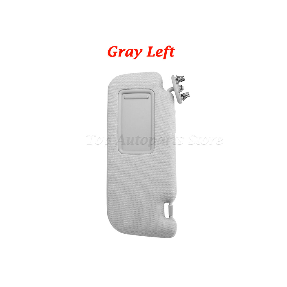 ( Left) Sun Visor With Vanity Mirror Or 7432002711 7432002640B1 For Toyota Corolla 2007-2013 Car Gray/Beige 9008532241923