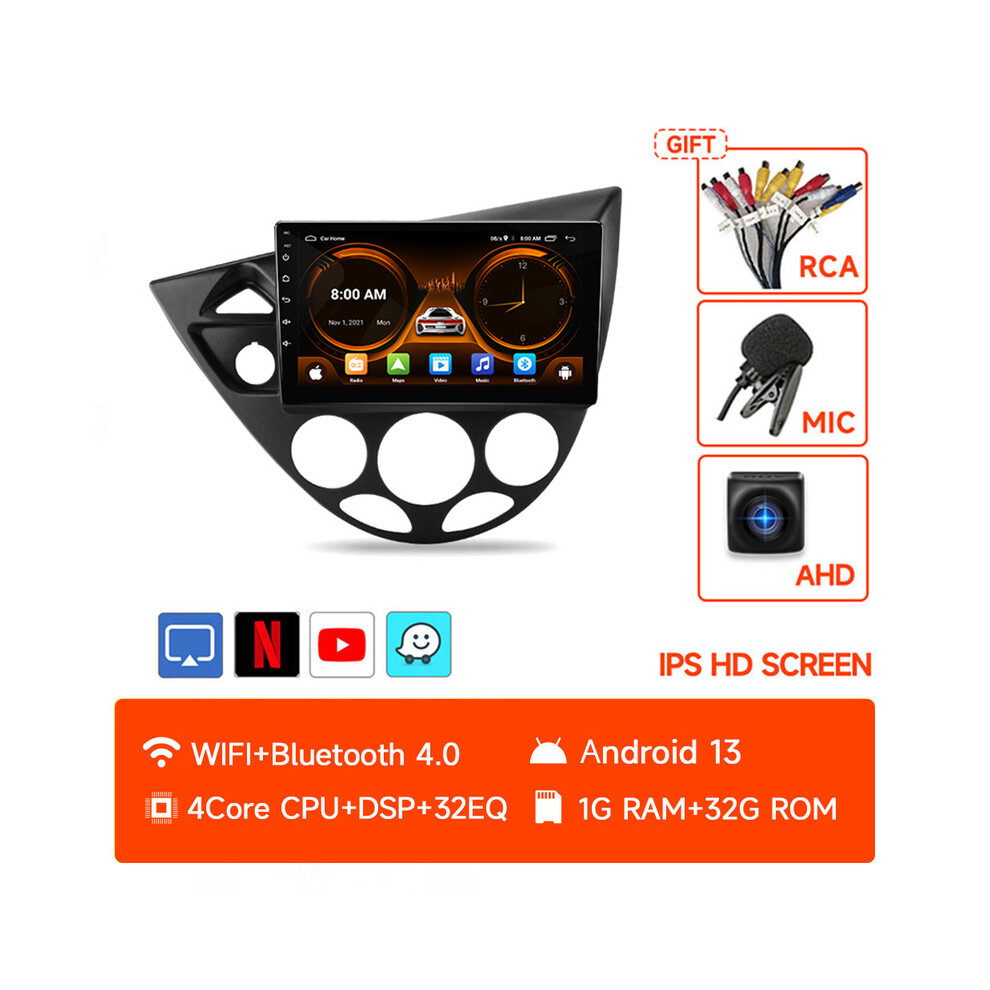 (4Core 1G 32G Cam) 2 Din Car Radio Android Stereo For Ford Fiesta 1995-2001 Focus Mk1 1998-2004 Car Multimedia Player Carplay 9008532294394