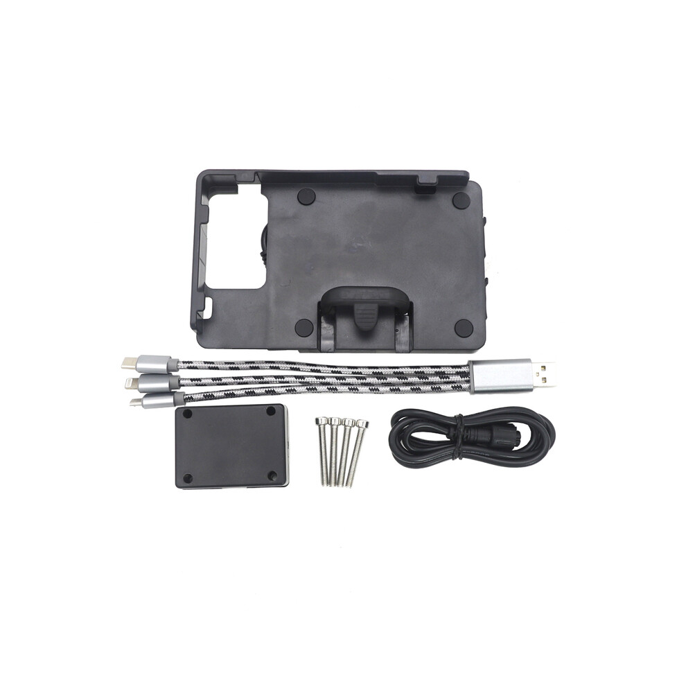 (A) Crf 1100 L New Phone Holder Handle Bar Bracket For Honda Crf1100l Africa 9369862564008