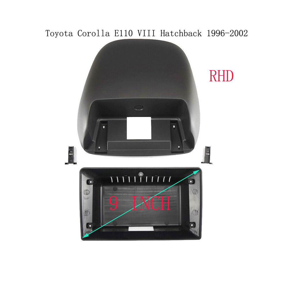 (Only Frame) 9 Inch Car Fascia Frame Adapter For Toyota Corolla E110 Viii Hatchback 1993-1997 Rhd Android Radio Dash 9008532297180