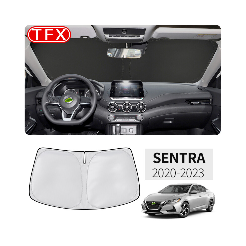 For Nissan Sentra 2020-2023 Car Styling Nano-Insulat Windshield Sunshade Front Window Sun Shade Visor 9008532243088
