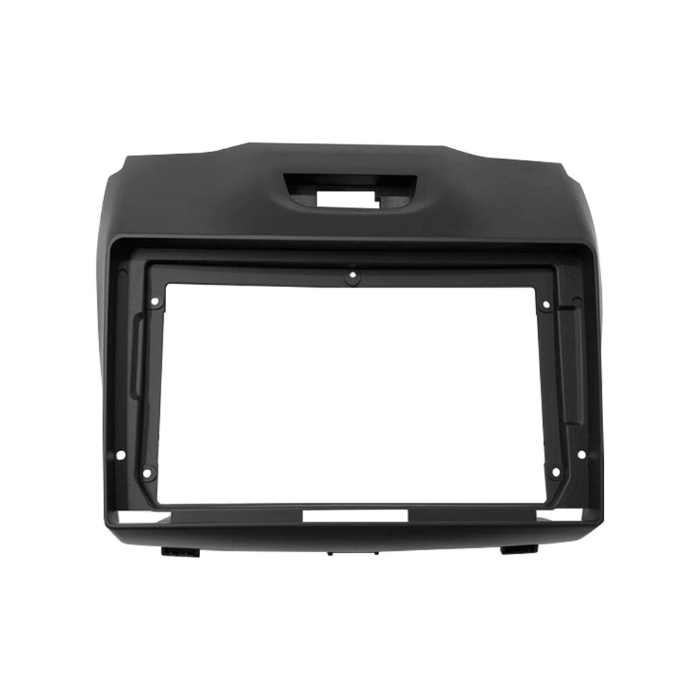 (Only Frame) 2 Din 9 Inch Car Radio Fascia Panel Frame For Chevrolet Trailblazer Holden Colorado S10 Isuzu D-Max Black 9008532299603