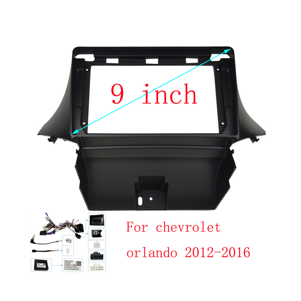 (Frame Cable Canbus) Car Radio Fascias Frame For chevrolet orlando 2012-2016 9 inch Stereo Panel Wiring Harness Power Cable-image-OPC-PGJKVRN-NEW