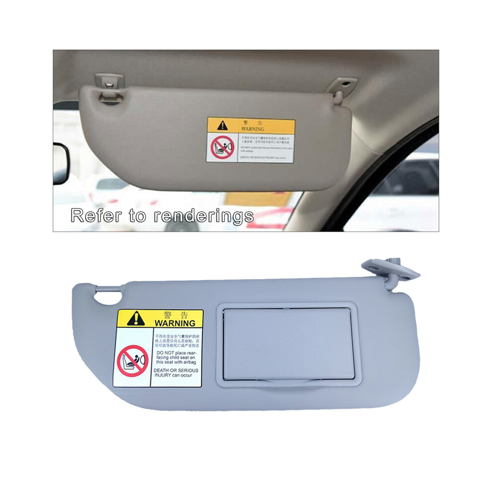 (Right) Car Sun Visor Shade Board Replaces For Peugeot 301 For Citroen C3 Spare Parts 98038432Ds/98038433Ds 9008532237421