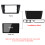 (BM02) 9inch Car Radio Frame Fascia Canbus Box Adapter Decoder Fitting Panel Kit For BMW E90 E91 E92 E93 M3 7