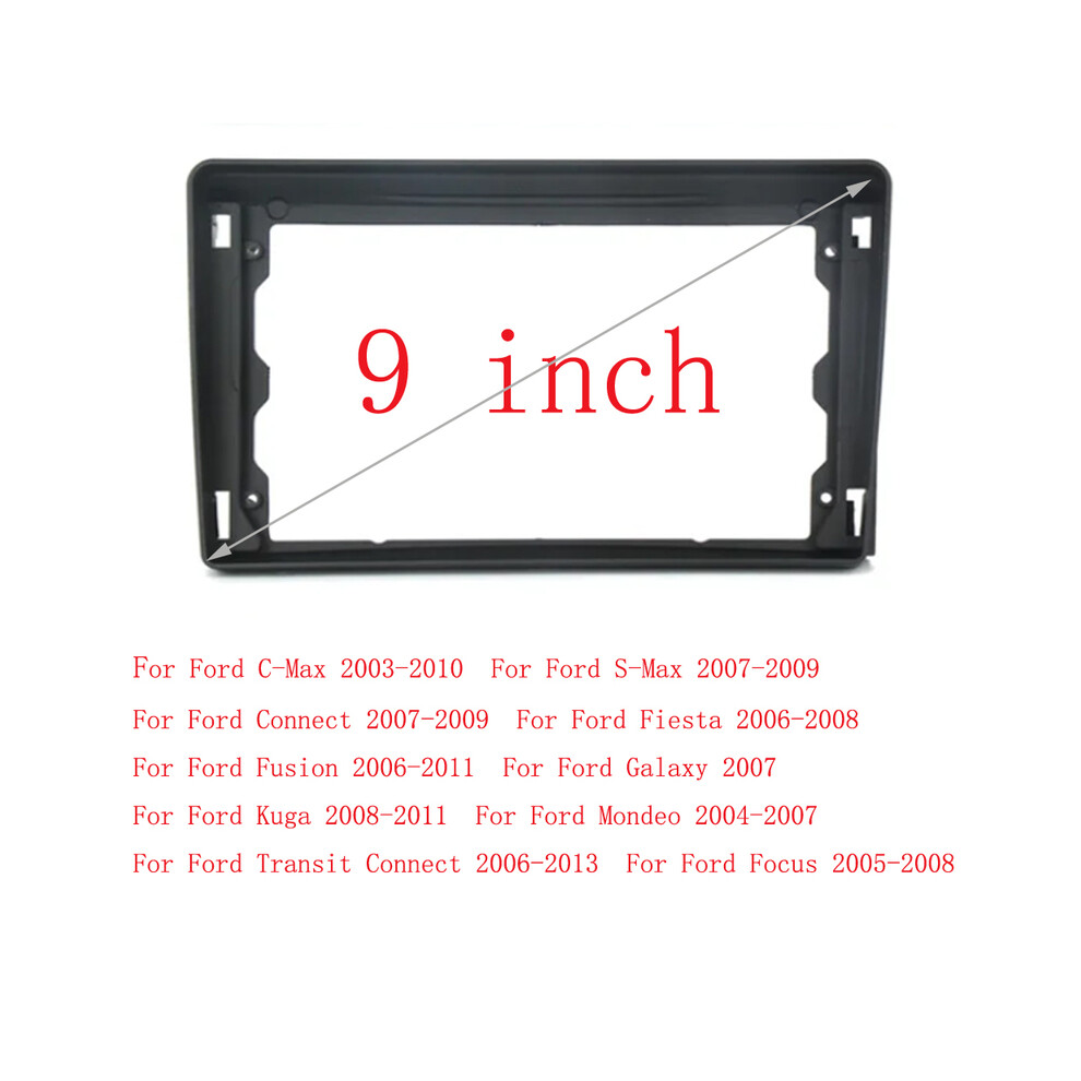 (Only Frame) Car Android Radio Frame For Ford C-Max S-Max Transit Connect Fiesta Fusion Galaxy Kuga Mondeo Focus 9008532293526