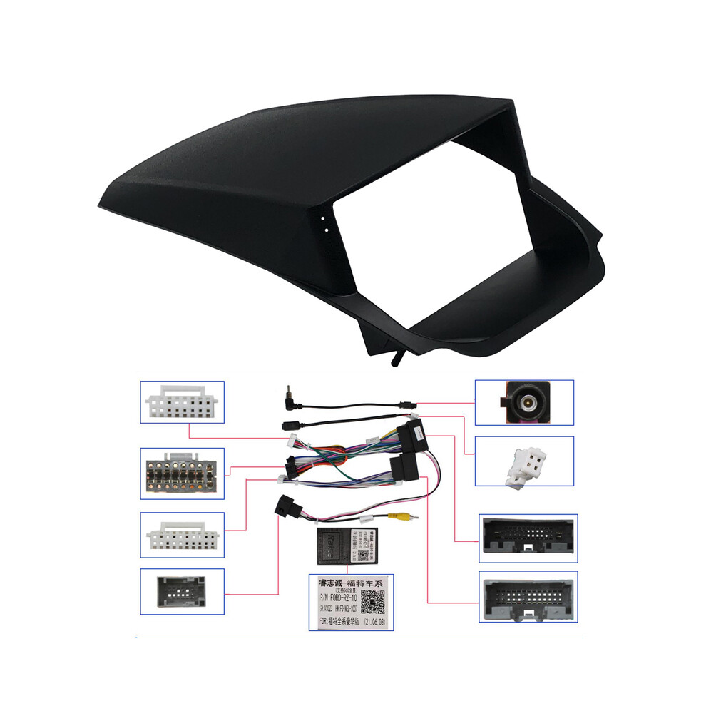 (Frame An Canbus) For 2013-2017 Ford Ecosport (9Inch)Car Radio Fascias Android Gps Mp5 Stereo Player 2 Din Head Unit Panel 9008532303683