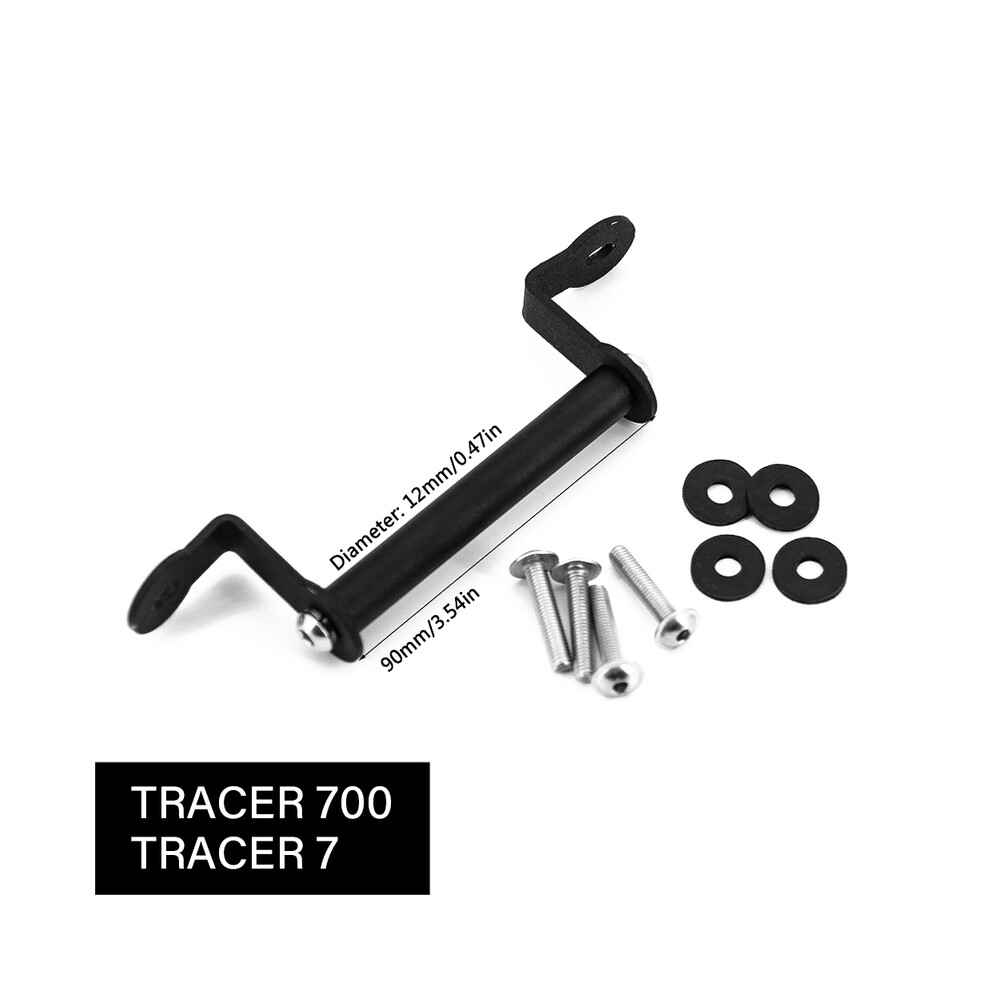 (12Mm) Motorcycle Gps Navigation Plate Bracket Windshield Stand Phone Mobile 9369862565012