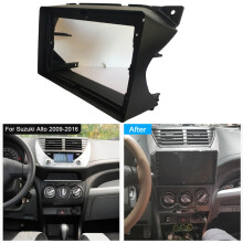 (Fascia for Alto) 9 Inch 1din 2din android car radio Car Frame Fascia Adapter For Suzuki Alto Japanese 2009-2016 Android