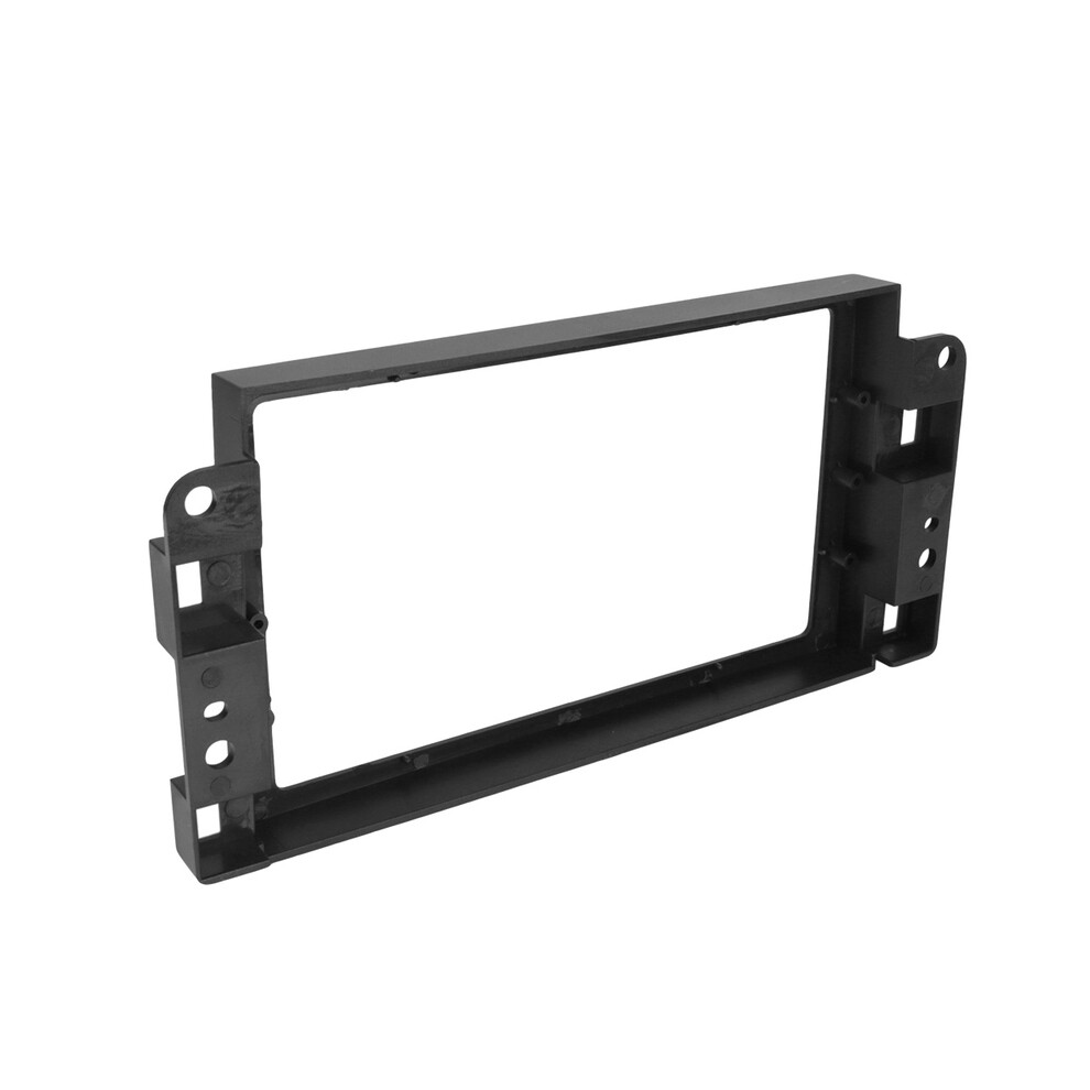 (Black) Dvd Player Install Trim Panel Kit Car Radio Frame Fascia Panel 2 Din Panel For Chevrolet Capaci, Epica Black 9008532299085